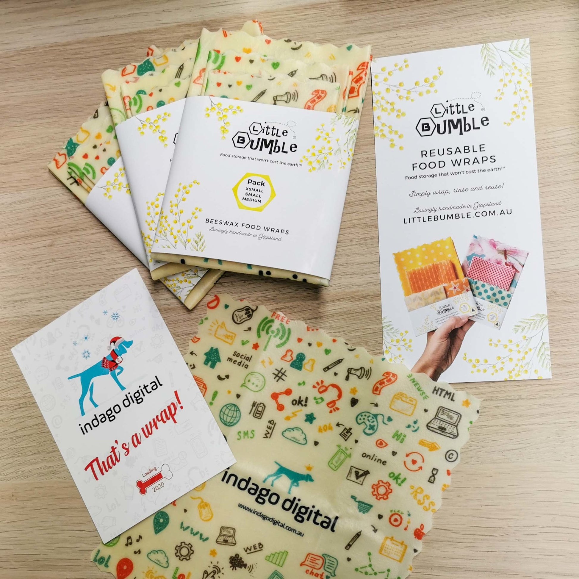 Custom Beeswax Wraps Catalogue (Digital Download) - Little Bumble Reusable Food Wraps