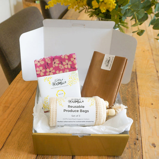 LITTLE Bumble Box - Little Bumble Reusable Food Wraps