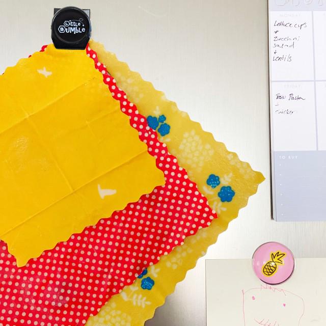 Wrap storage - Fridge magnet clips - Little Bumble Reusable Food Wraps