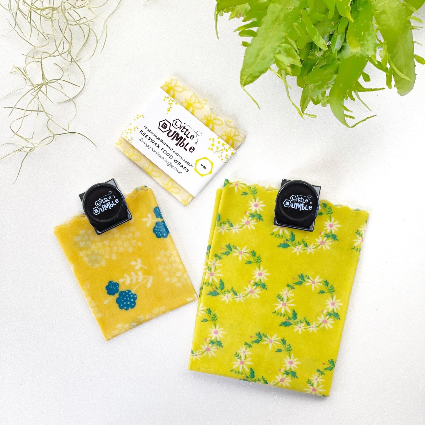 Wrap storage - Fridge magnet clips - Little Bumble Reusable Food Wraps