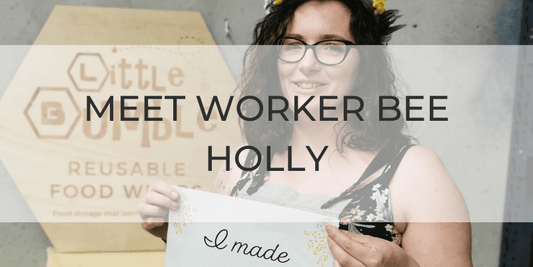 Meet Work Bee Holly - Little Bumble Reusable Food Wraps