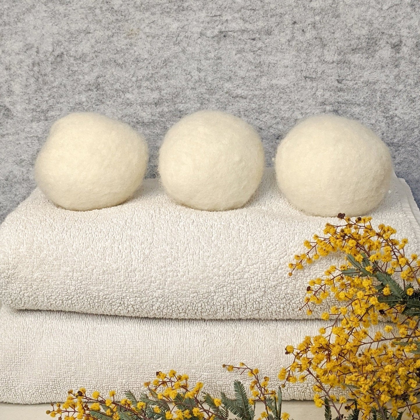 Australian Wool Dryer Balls - Little Bumble Reusable Food Wraps