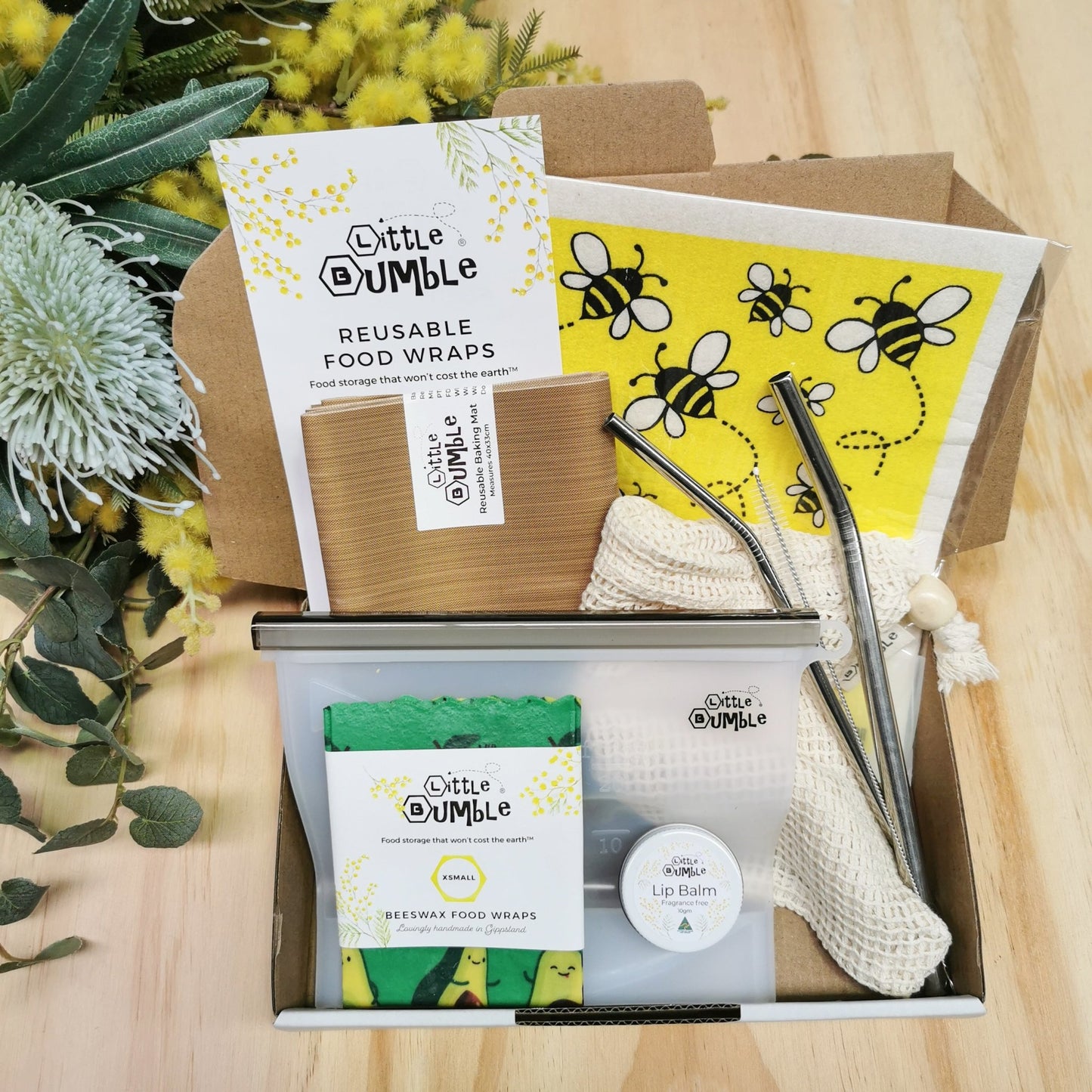Christmas gift box- only $40 - Little Bumble Reusable Food Wraps