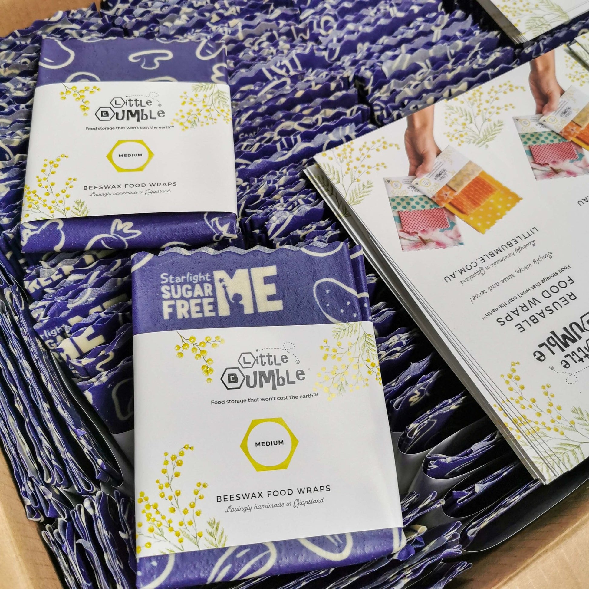 Custom Beeswax Wraps Catalogue (Digital Download) - Little Bumble Reusable Food Wraps