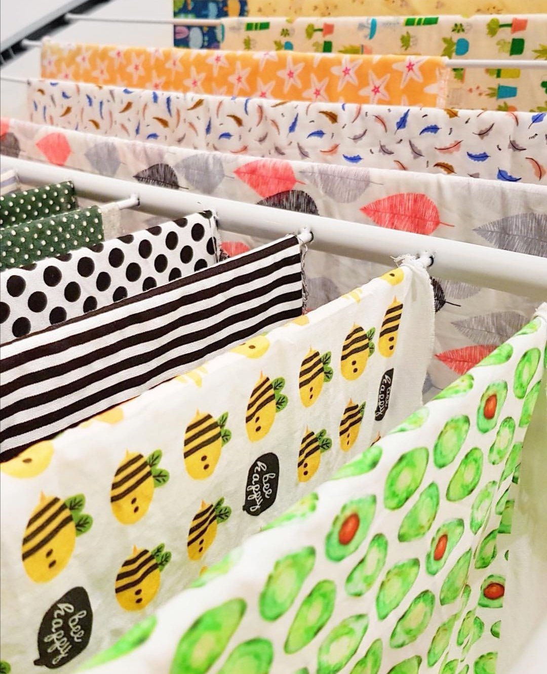 Fabric squares for DIY Wraps - Little Bumble Reusable Food Wraps