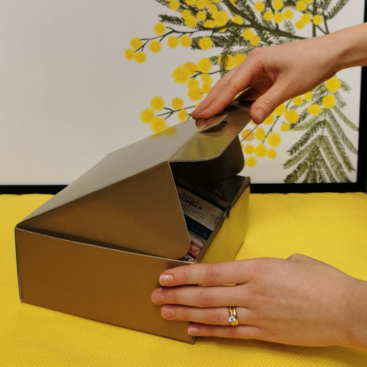 Gold Gift Box - Little Bumble Reusable Food Wraps
