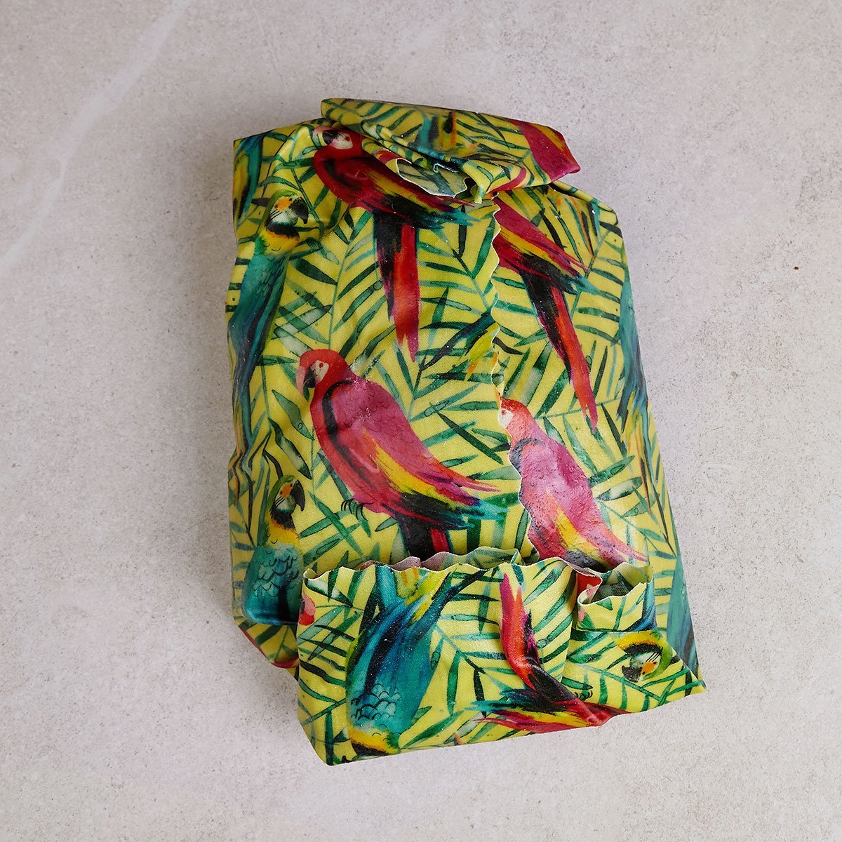 Jumbo Beeswax Wrap 45x45cm - cover huge vegetables like silverbeet, loaves of bread & platters - Little Bumble Reusable Food Wraps